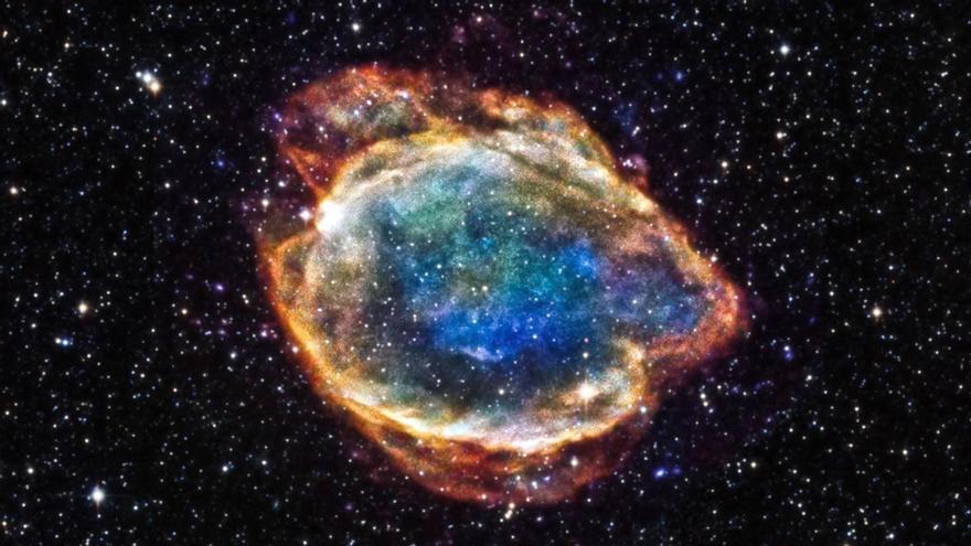 Hubble uchwycił eksplozję supernowej, która miała miejsce 11 miliardów lat temu