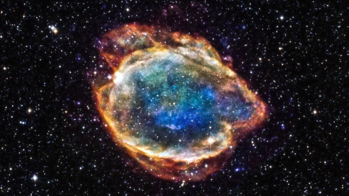 El Hubble capta la explosión de una supernova ocurrida hace 11.000 millones de años