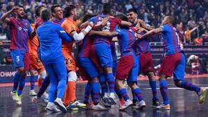El Barça guanya la quarta Champions de futbol sala