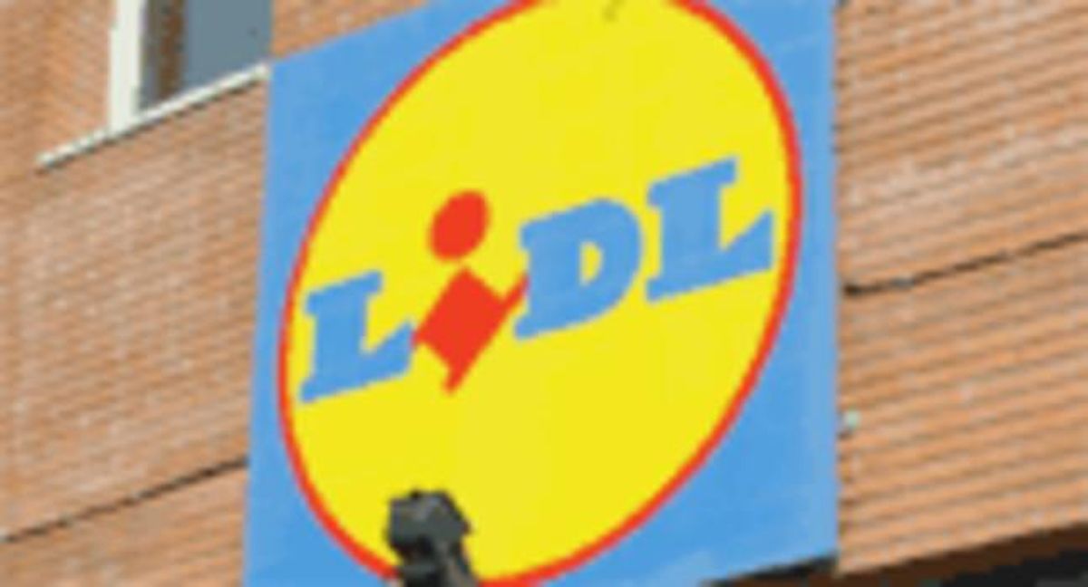 Logotipo de la cadena de supermercados Lidl. Logotipo de la cadena de supermercados Lidl.