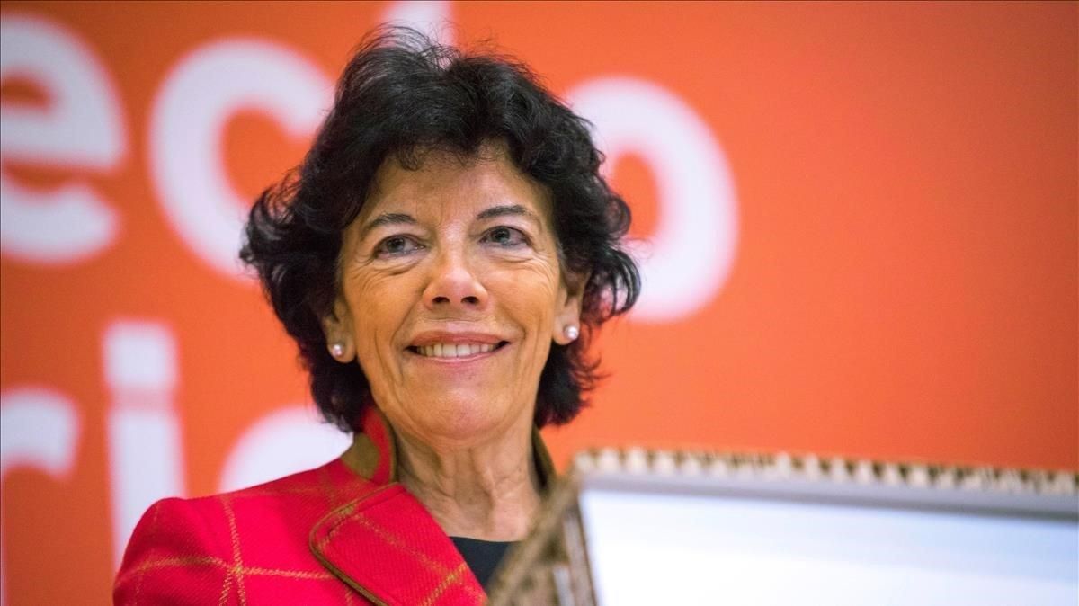 La portavoz del Gobierno y ministra de Educación, Isabel Celaá La portavoz del Gobierno y ministra de Educación, Isabel Celaá