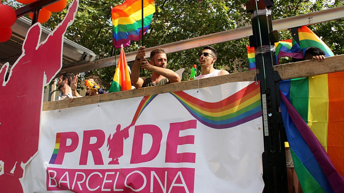 Celebración del Día del Orgullo en Barcelona, el año pasado.
