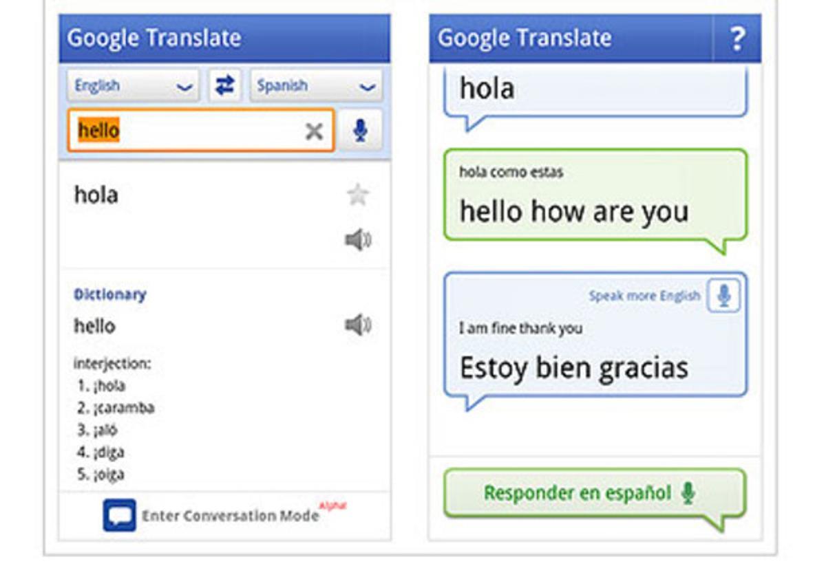 Google estrena su programa para traducir conversaciones en el teléfono