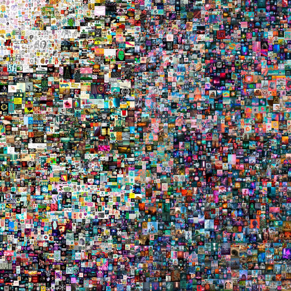 El collage de Beeple vendido por 69 millones de dólares en Christie’s El collage de Beeple vendido por 69 millones de dólares en Christie’s
