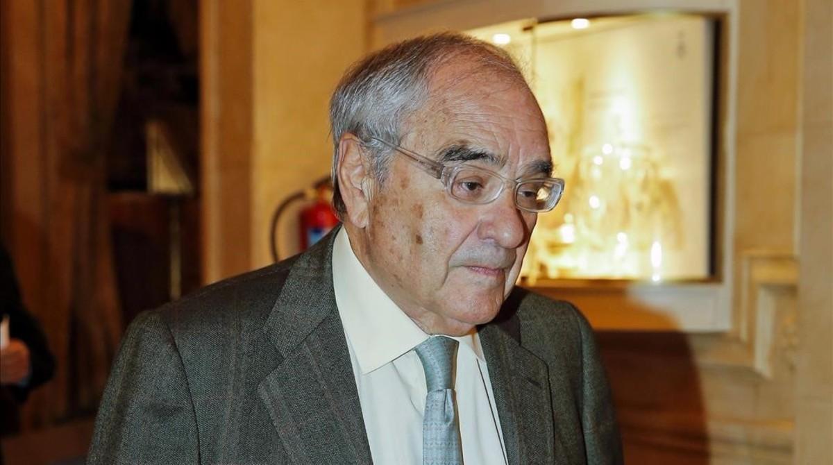 Rodolfo Martín Villa, en un acto en Madrid en el 2014.
