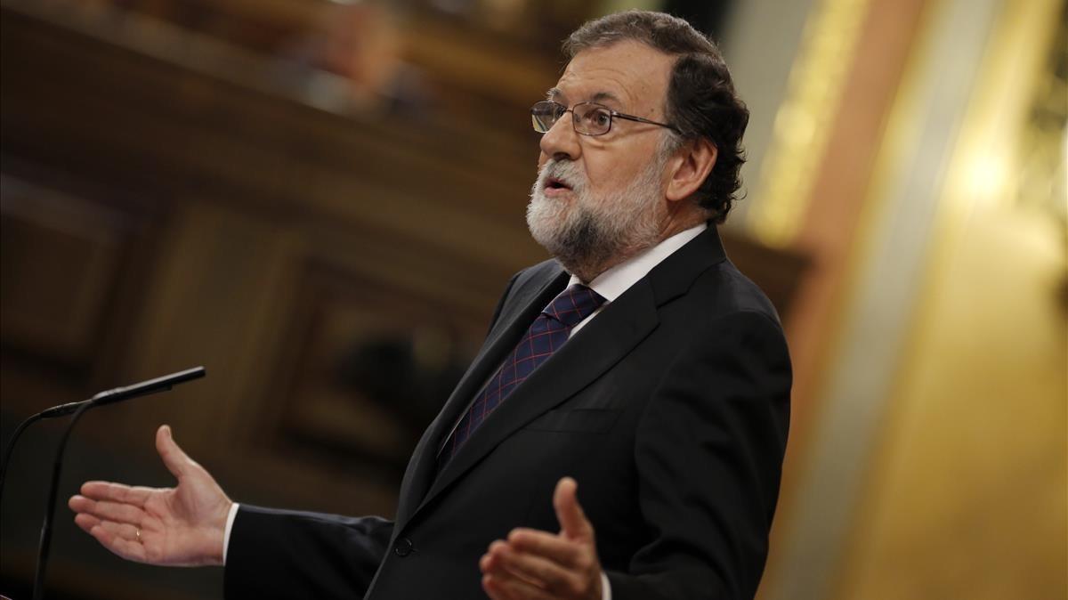 Comparecencia del presidente del Gobierno, Mariano Rajoy, en el Congreso.