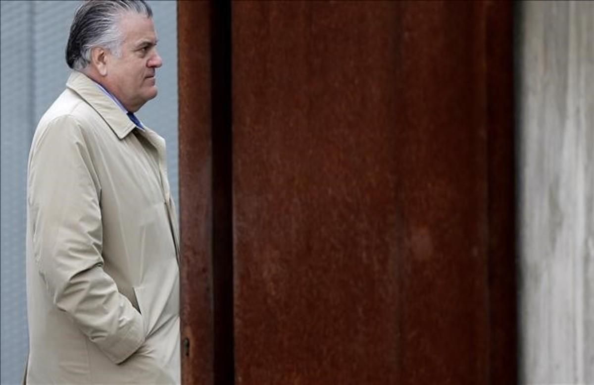 Luis Bárcenas, durante una declaración en la Audiencia Nacional Luis Bárcenas, durante una declaración en la Audiencia Nacional