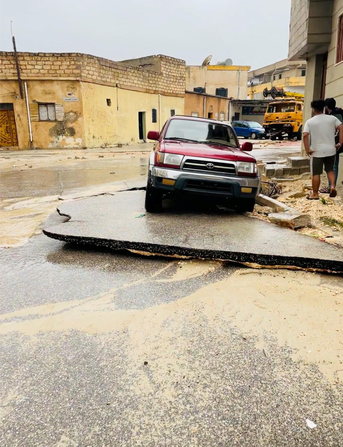 Devastadoras inundaciones en Libia tras el paso del ciclón Daniel