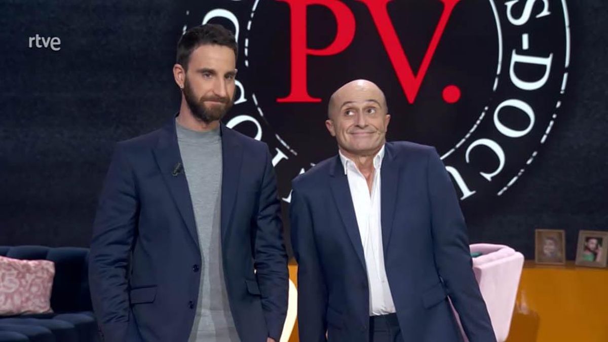 Dani Rovira y Pepe Viyuela (TVE-1). Dani Rovira y Pepe Viyuela (TVE-1).