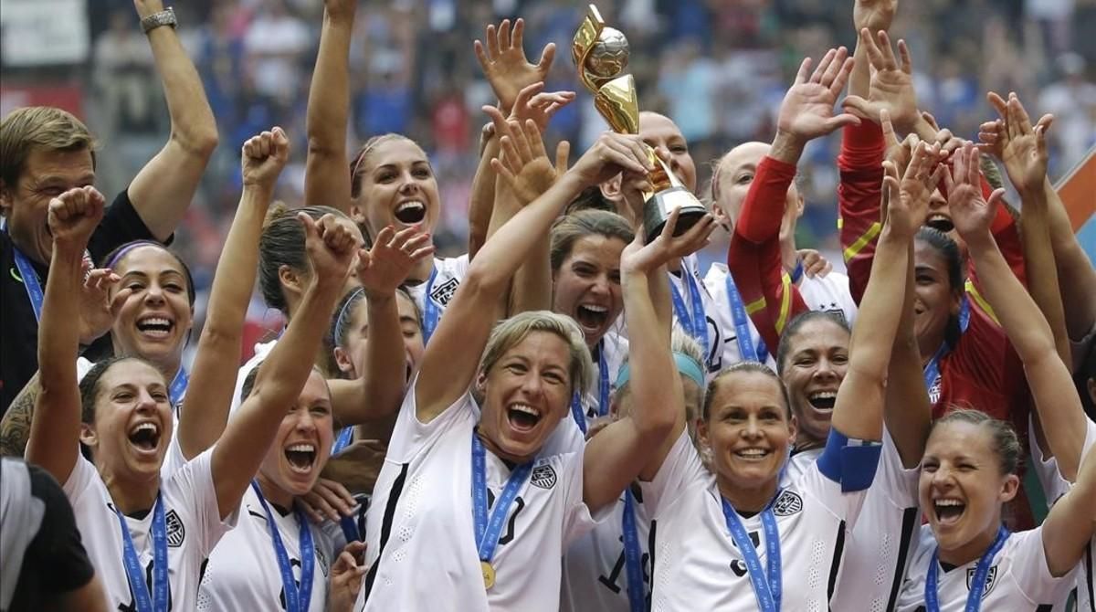 Las campeonas del Mundial de Francia 2019. Las campeonas del Mundial de Francia 2019.