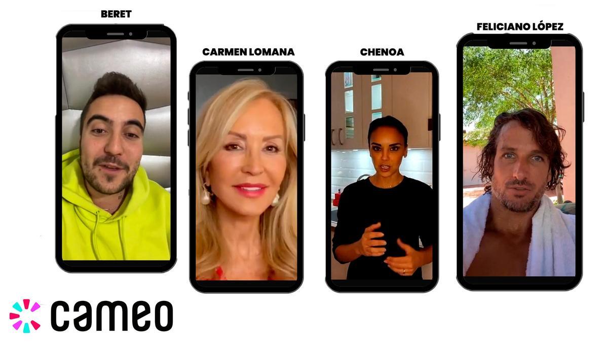 Cameo, l’‘app’ de vídeos dedicats de famosos, irromp a Espanya