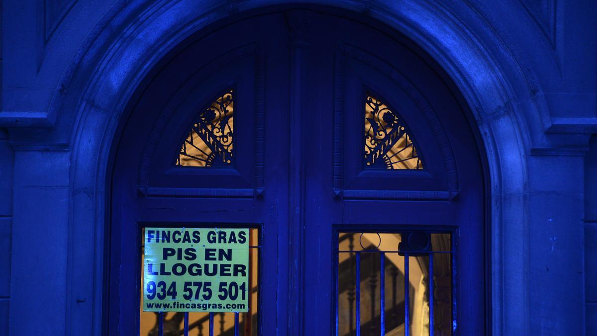Una vivienda en alquiler en el centro de Barcelona Una vivienda en alquiler en el centro de Barcelona