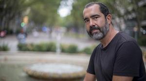Eduard Vallory, director de Nova Escola 21, en el paseo de sant Joan.