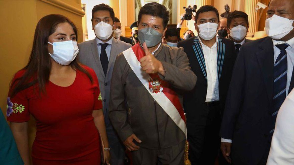 El presidente de Perú, Pedro Castillo. El presidente de Perú, Pedro Castillo.