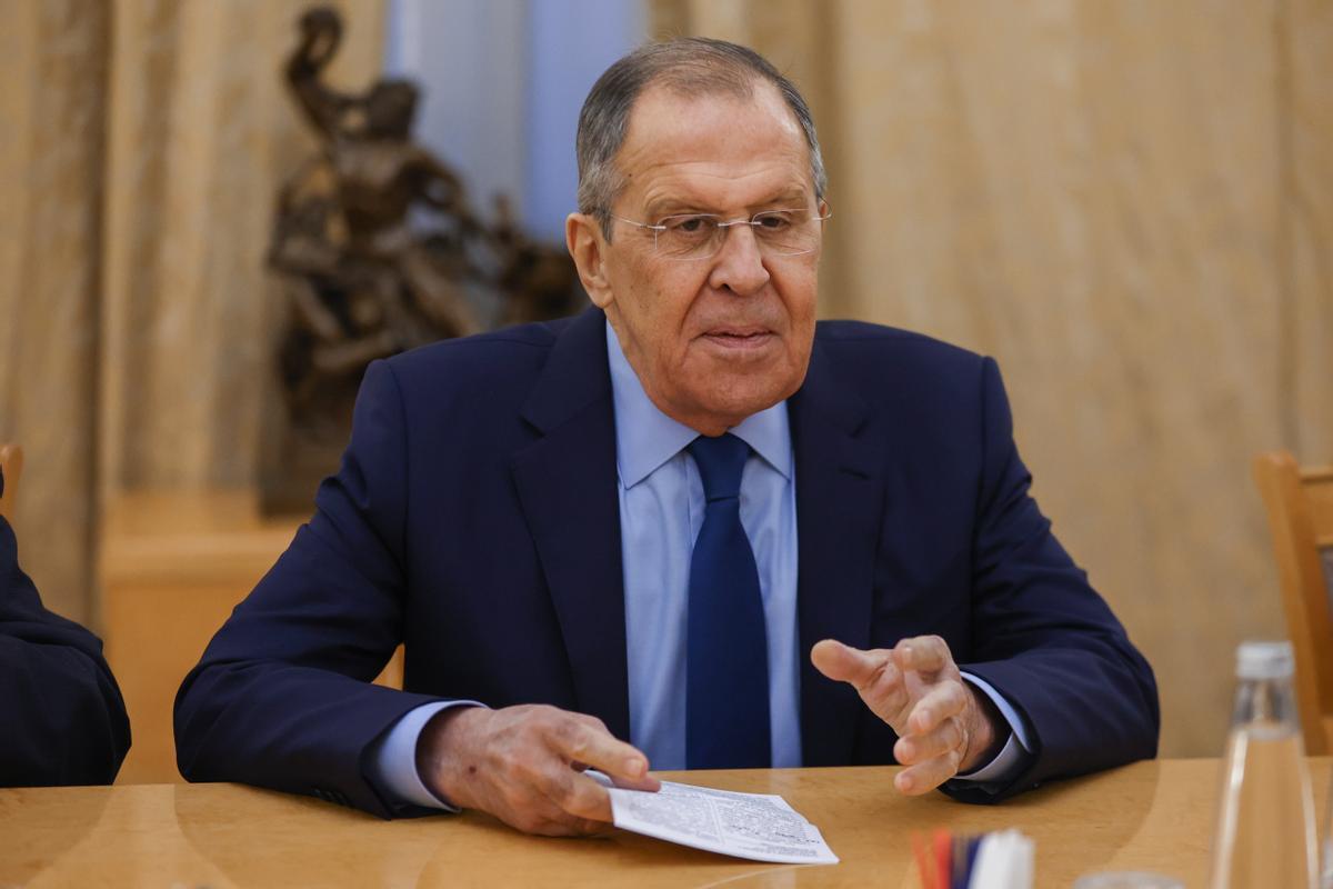 El ministro de Exteriores ruso, Serguéi Lavrov.