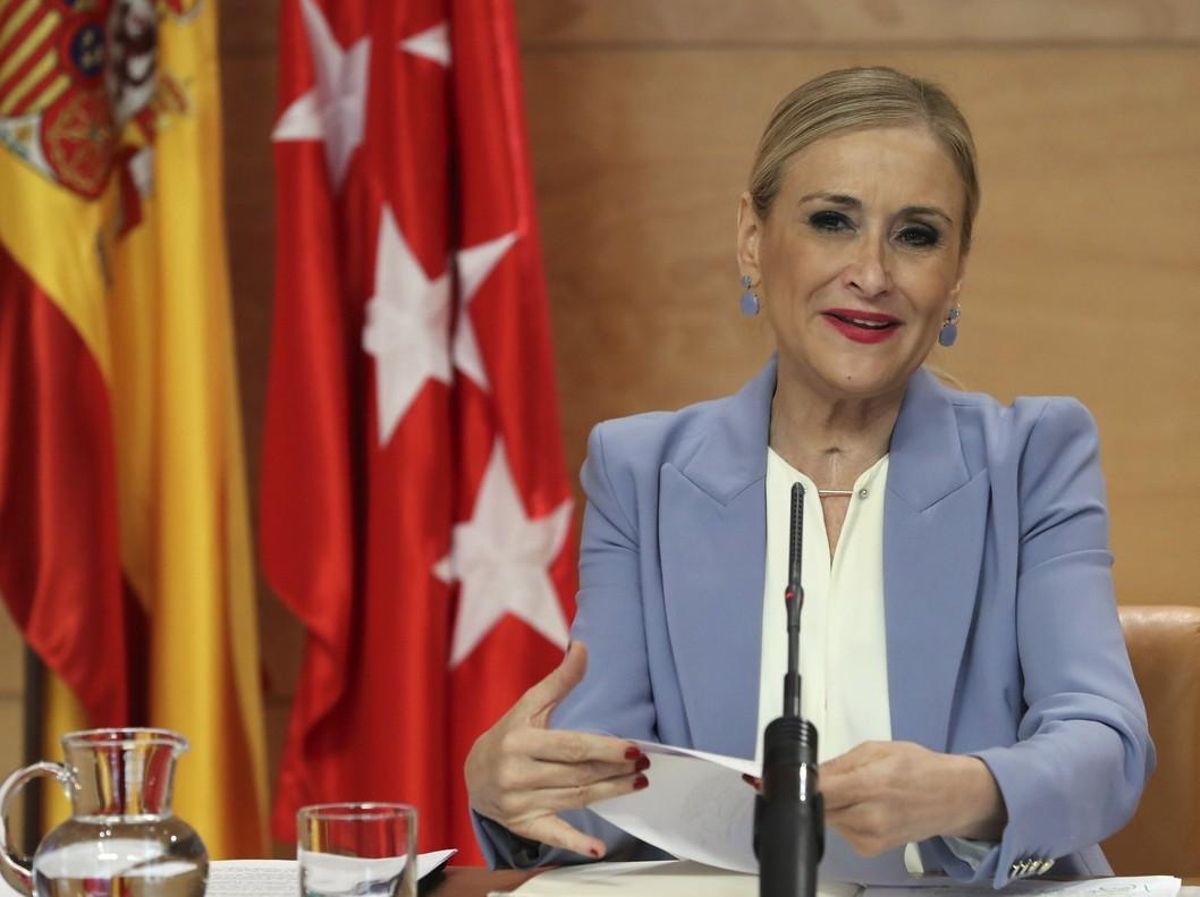 La presidenta de la Comunidad de Madrid Cristina Cifuentes. La presidenta de la Comunidad de Madrid Cristina Cifuentes.