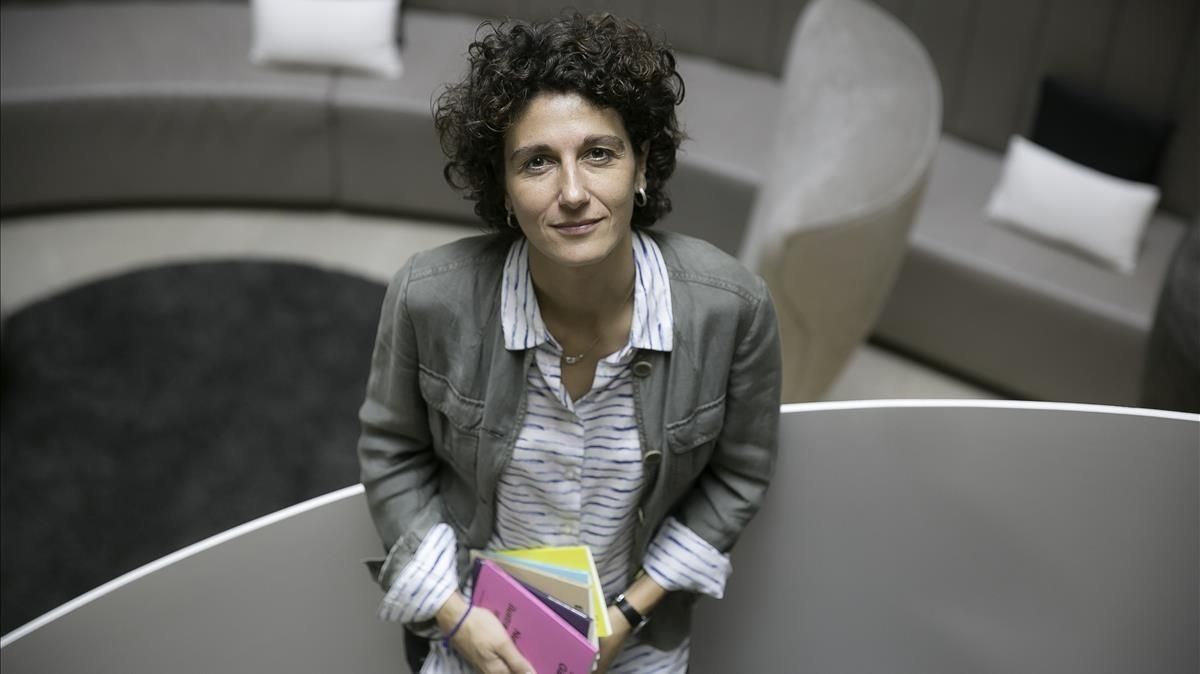 La filósofa Marina Garcés, en Barcelona. La filósofa Marina Garcés, en Barcelona.