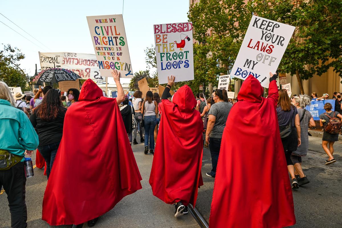 Protesta a favor del aborto en Estados Unidos