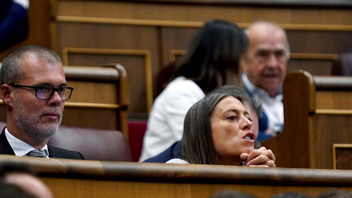 Nogueras traslada al Congreso las exigencias de Puigdemont pero evita fijar la amnistía como condición de investidura