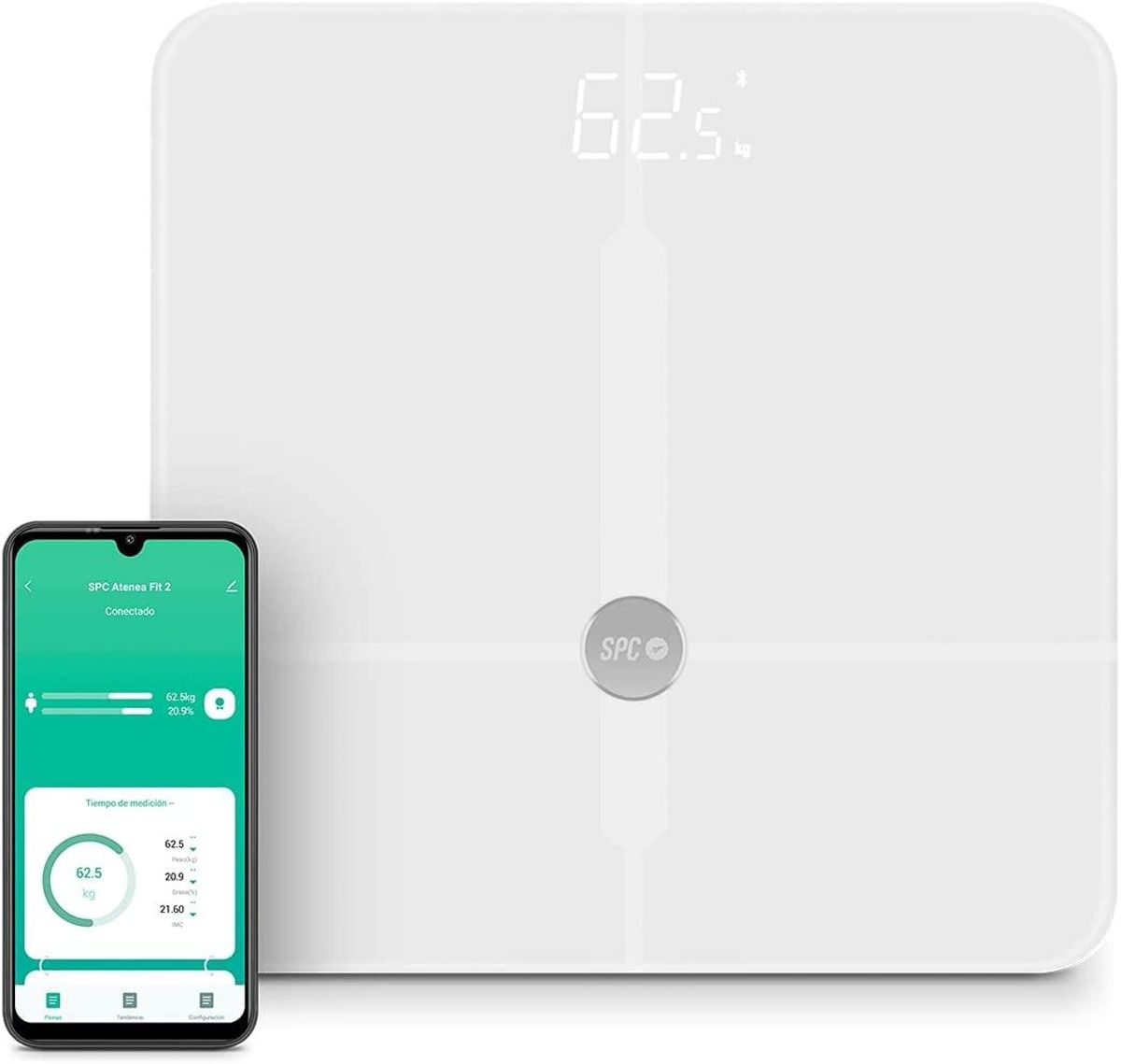 Així és la bàscula intel·ligent Atenea Fit 2 de SPC Així és la bàscula intel·ligent Atenea Fit 2 de SPC