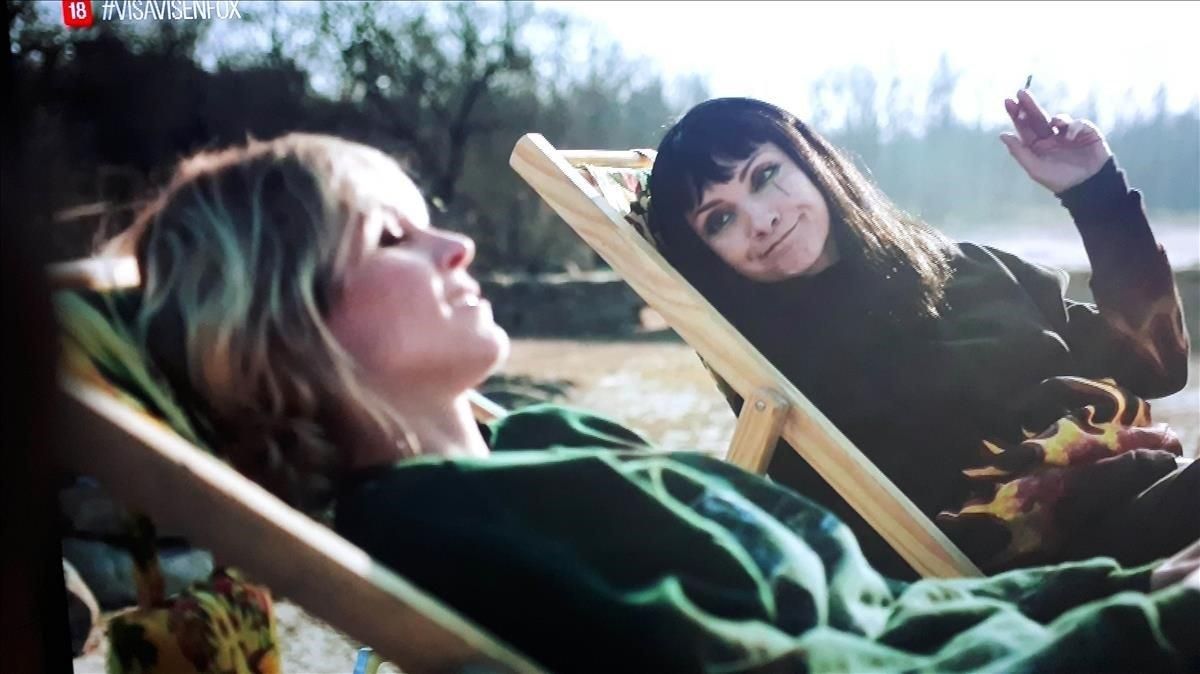 Najwa Nimri y Maggie Civantos en ’Vis a vis’. Najwa Nimri y Maggie Civantos en ’Vis a vis’.