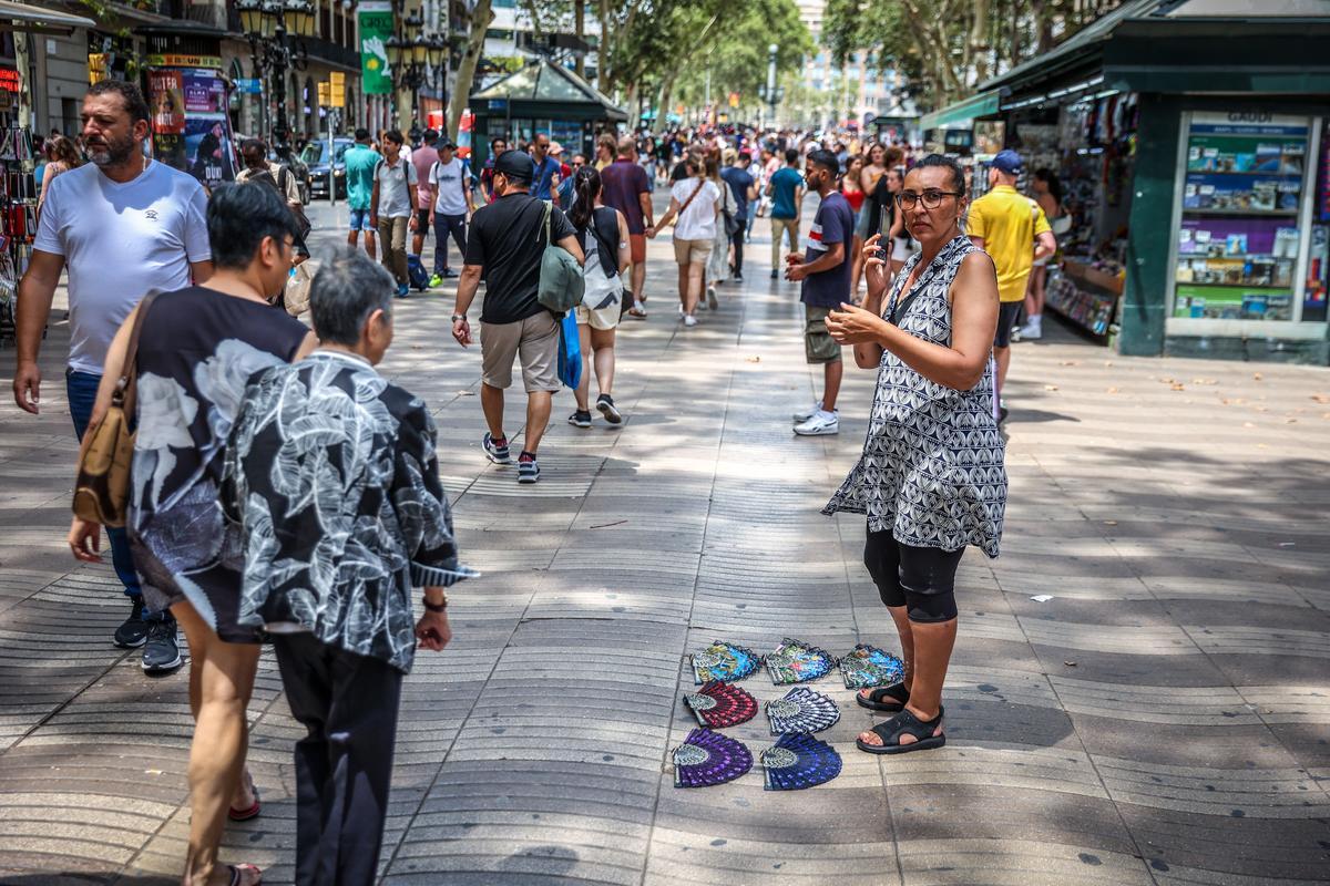 Así Se Vive El Tiempo En Barcelona: Hacia Un Fin De Semana De "horno ...