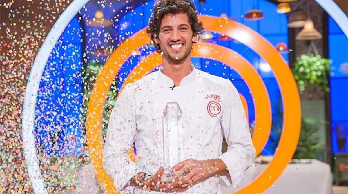 Jorge, ganador de la quinta edición del concurso gastronómico de TVE-1 ’Masterchef’. Jorge, ganador de la quinta edición del concurso gastronómico de TVE-1 ’Masterchef’.