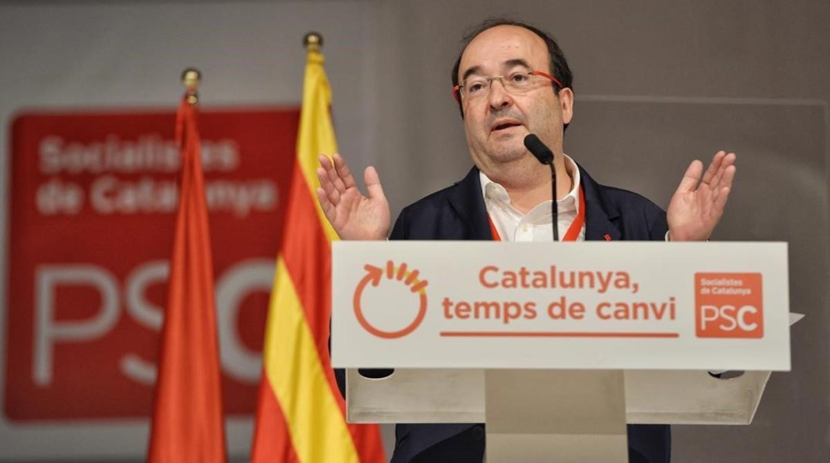 Iceta tanca el congrés demanant reconèixer Catalunya com a nació