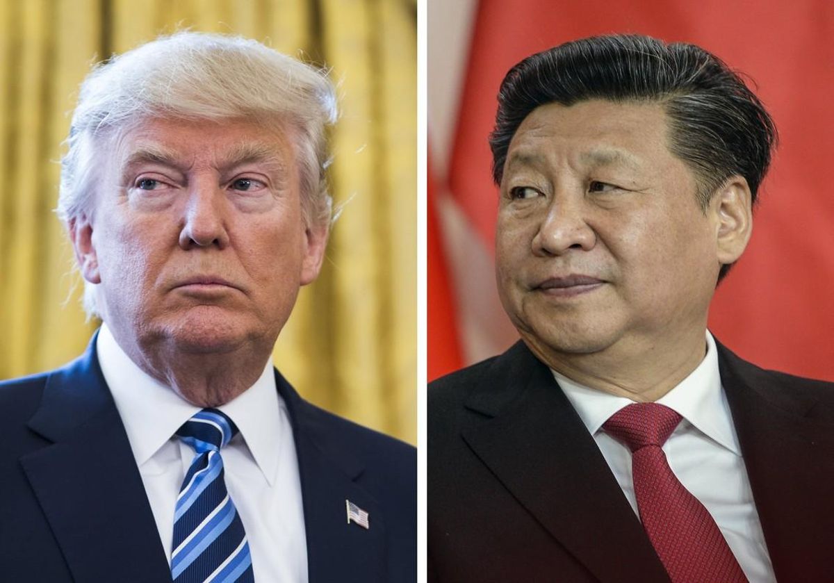 El presidente de EEUU, Donald Trump, y su homólogo chino, Xi Jinping. El presidente de EEUU, Donald Trump, y su homólogo chino, Xi Jinping.