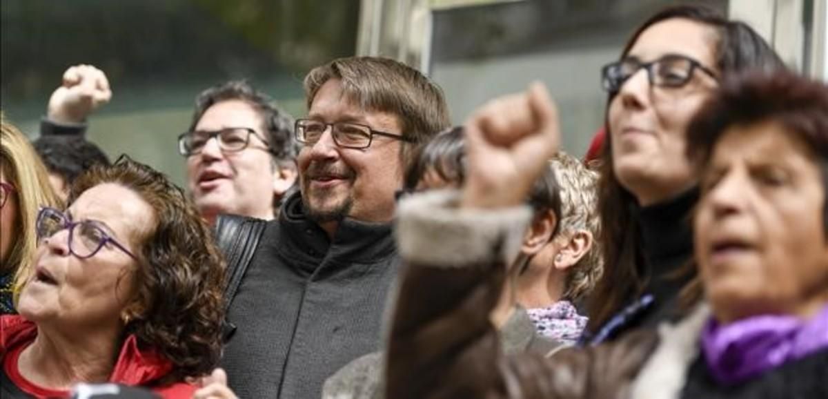 Xavier Domènech, nou secretari general de Podem amb el 72% dels vots Xavier Domènech, nou secretari general de Podem amb el 72% dels vots