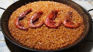 El arroz de carabineros de La Paella de Su.