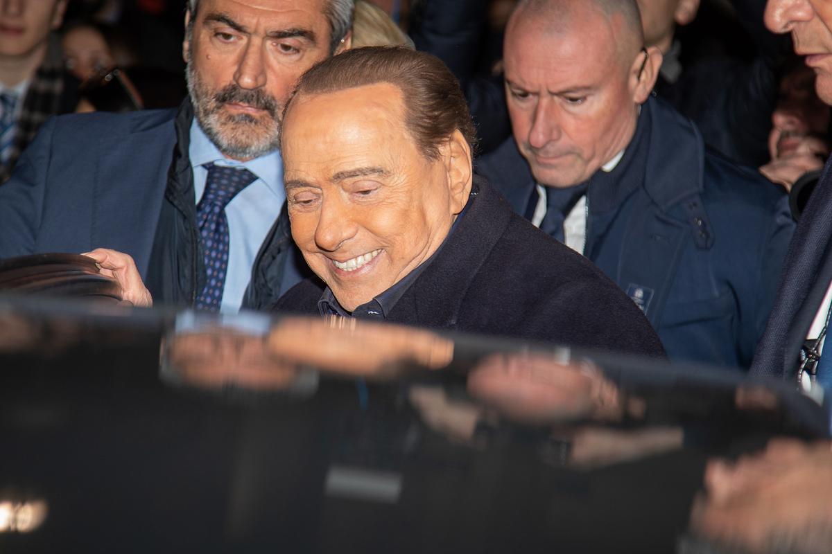 Archivo - El ex primer ministro de Italia, Silvio Berlusconi