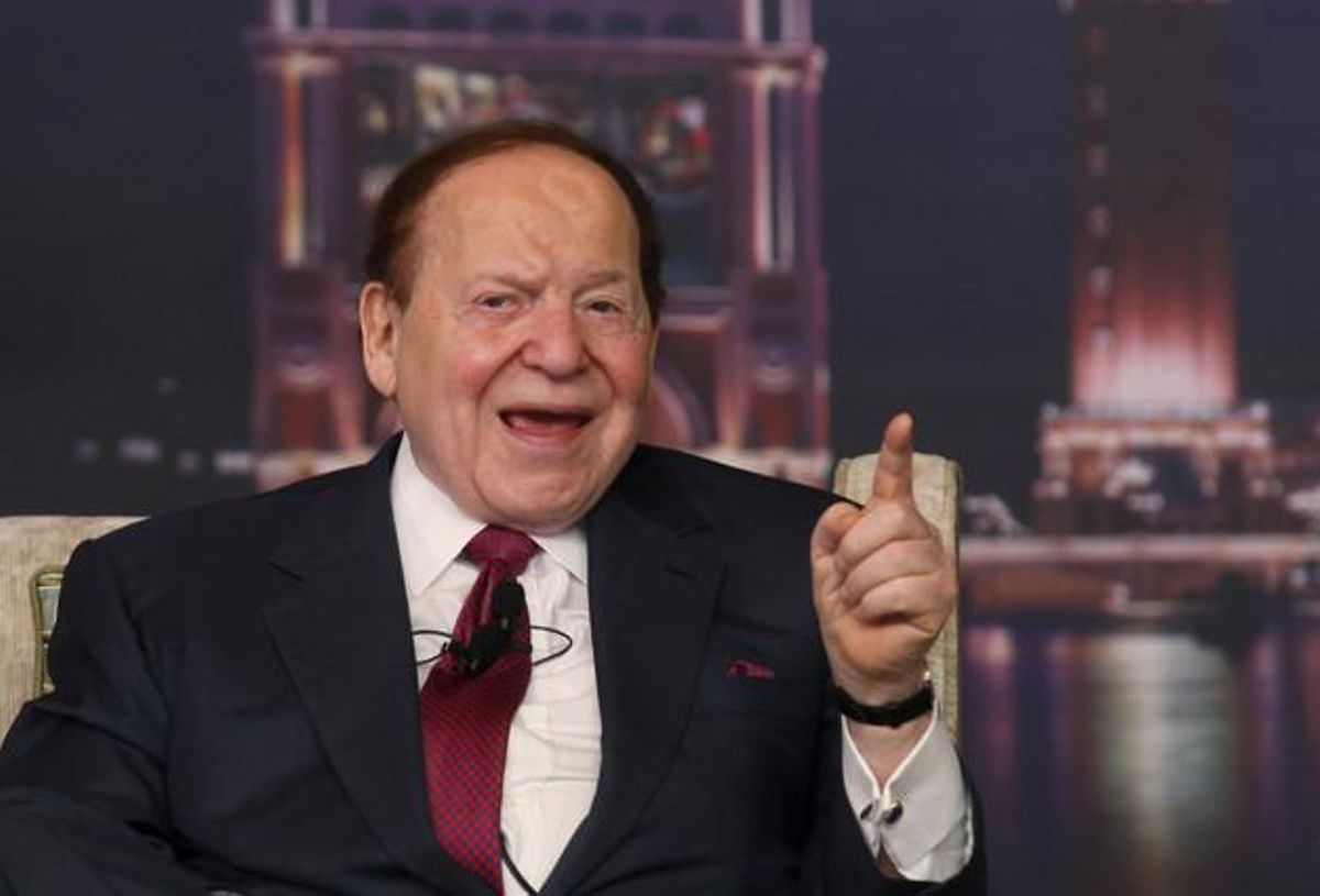 Sheldon Adelson, durante una rueda de prensa, el pasado abril en Macao. Sheldon Adelson, durante una rueda de prensa, el pasado abril en Macao.