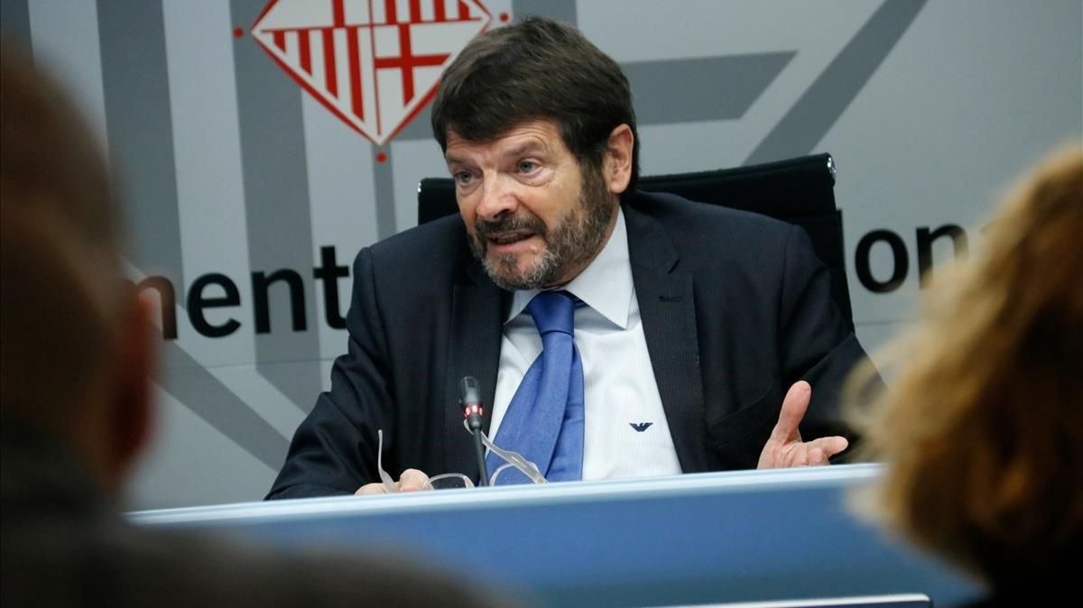 El teniente de alcalde de Seguridad, Albert Batlle. El teniente de alcalde de Seguridad, Albert Batlle.