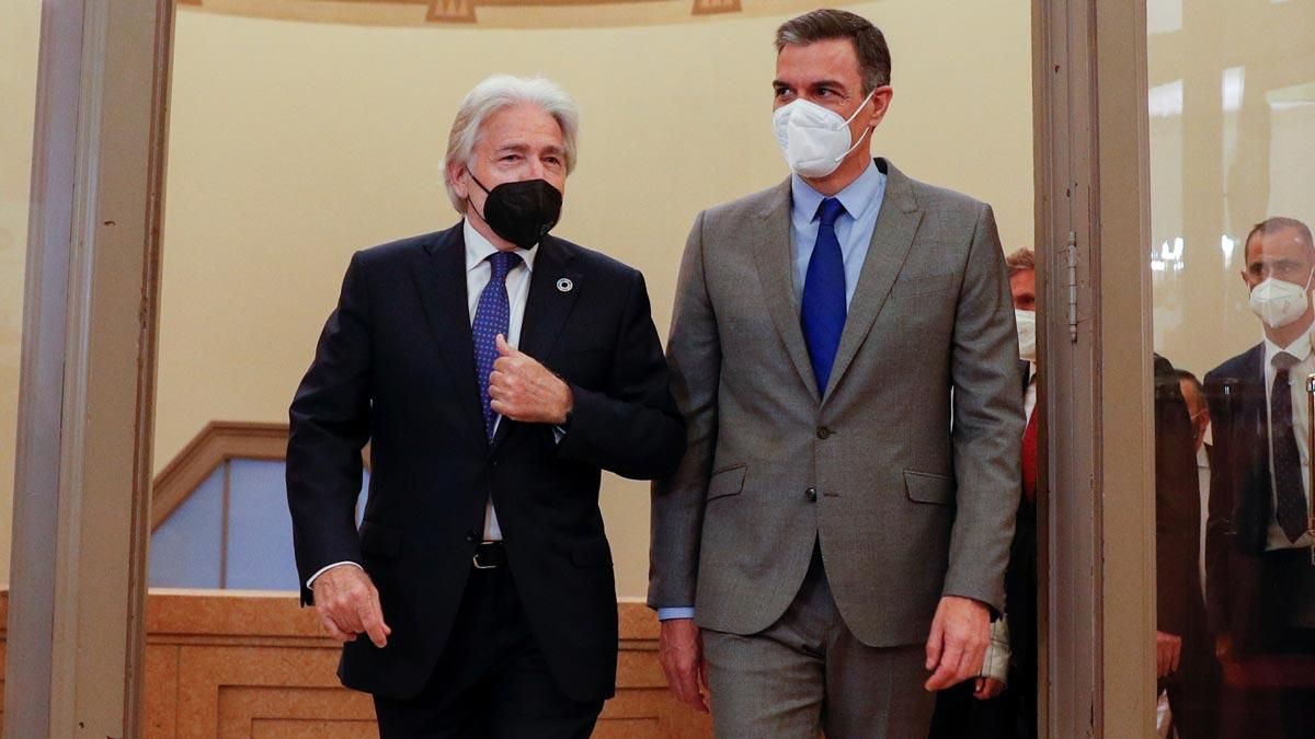Josep Sánchez Llibre y Pedro Sánchez. Josep Sánchez Llibre y Pedro Sánchez.