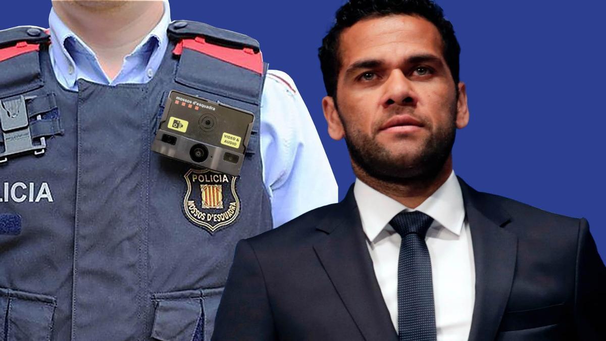 Una càmera dels Mossos va recollir accidentalment el desconsol de la víctima d’Alves