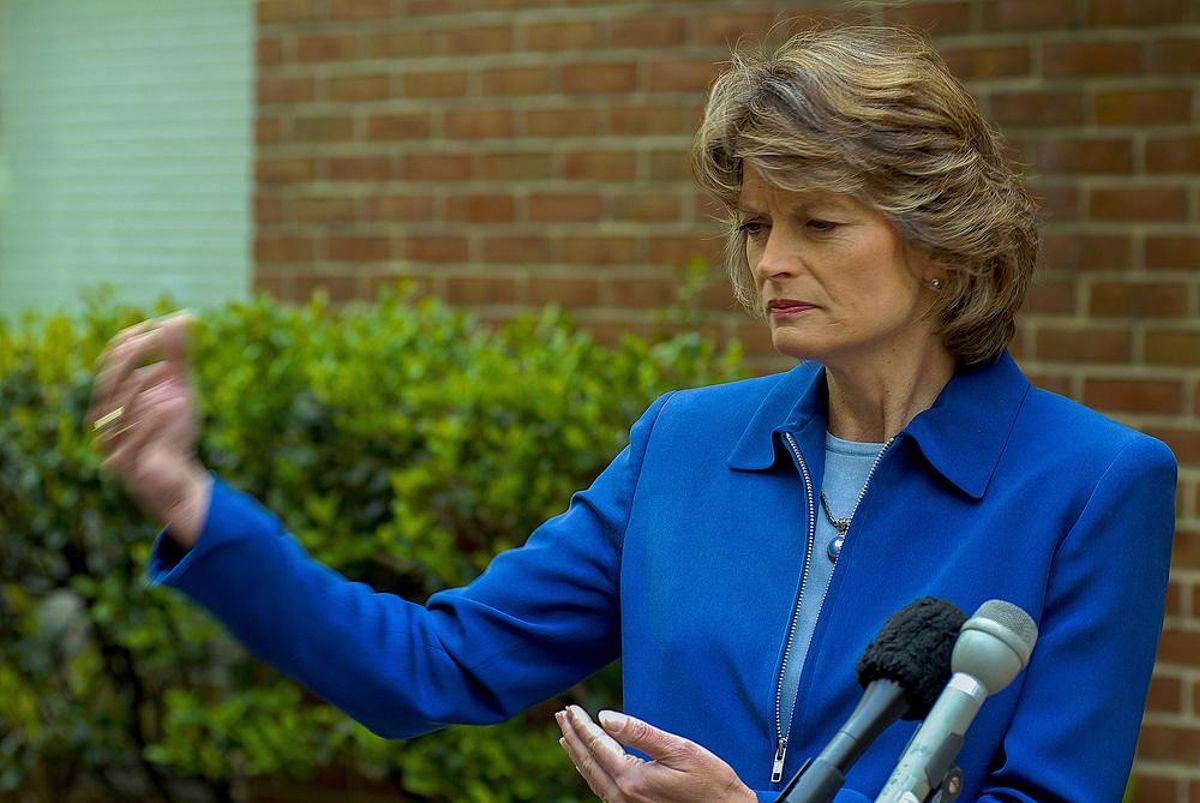 La senadora republicana Lisa Murkowski. La senadora republicana Lisa Murkowski.