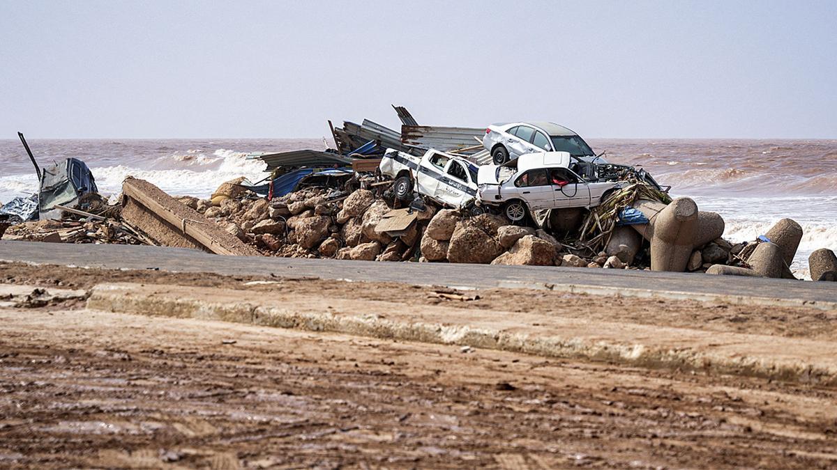 Devastadoras inundaciones en Libia tras el paso del ciclón Daniel