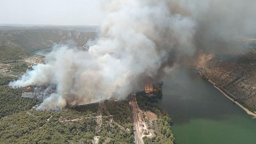 Controlado el incendio de La Pobla de Massaluca - Vimarsana News