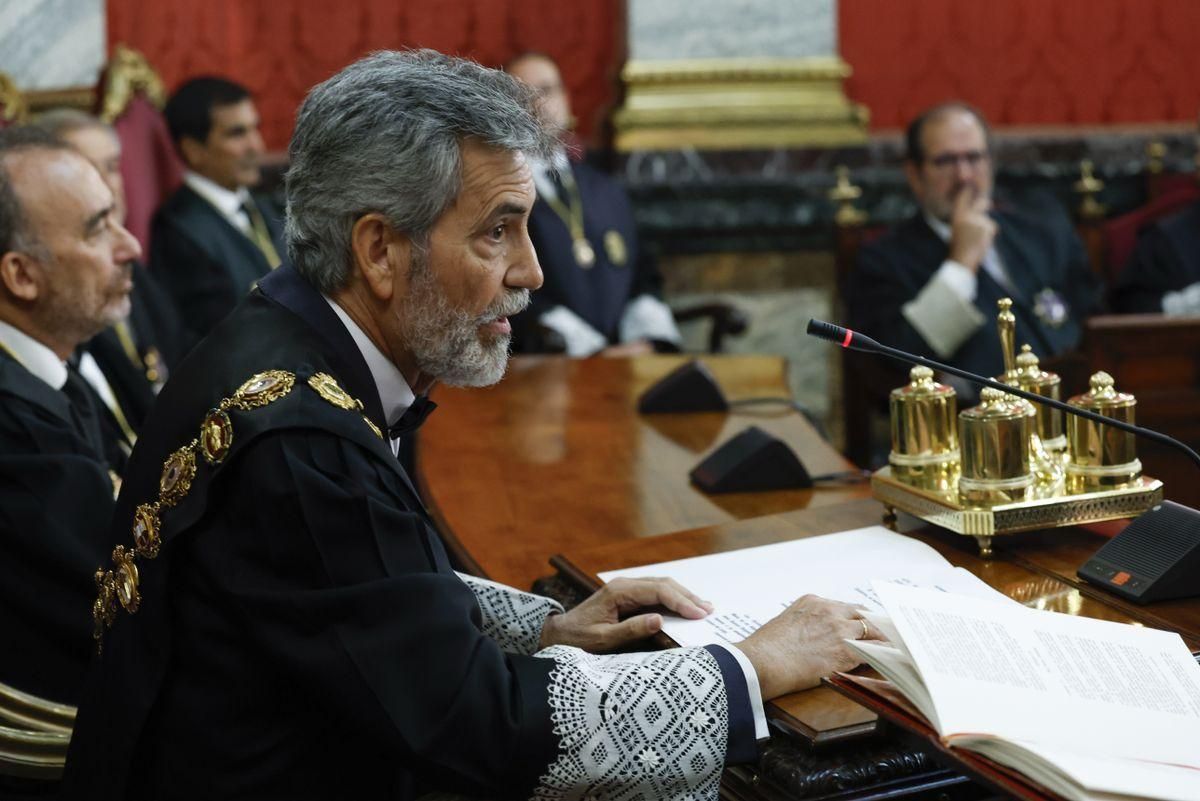 Lesmes, a Feijóo: «No supeditar successives condicions i renovar amb la llei vigent» Lesmes, a Feijóo: «No supeditar successives condicions i renovar amb la llei vigent»