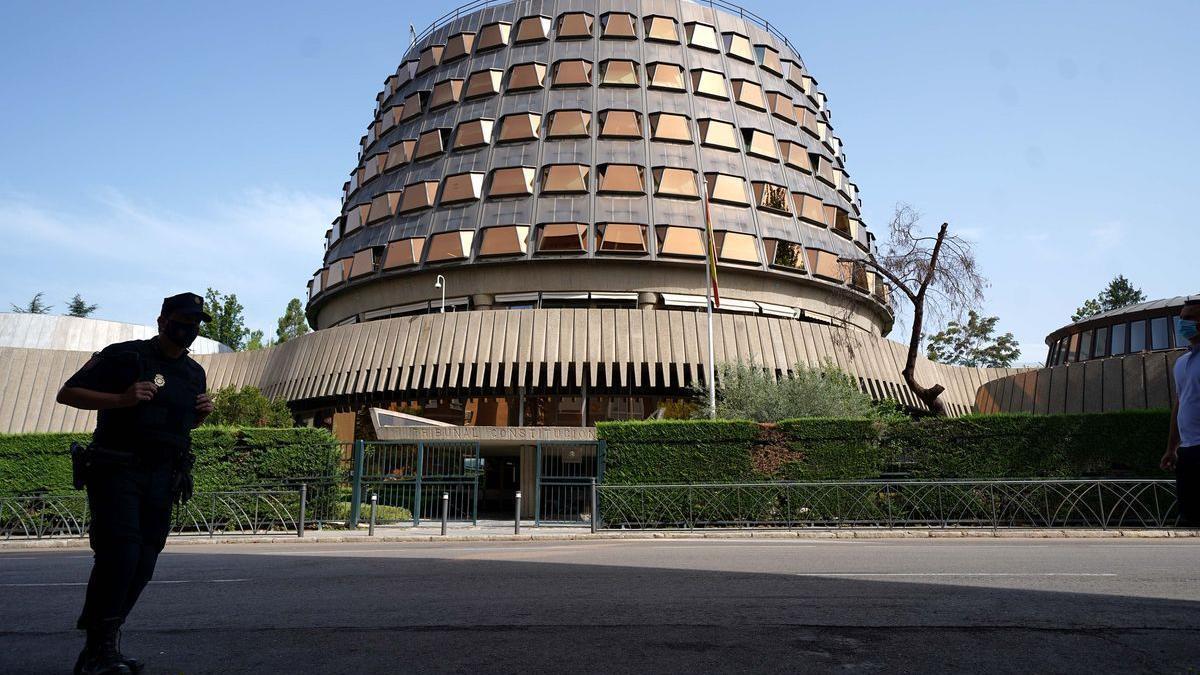 Sede del Tribunal Constitucional, en Madrid. 