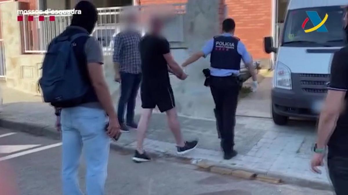 Golpe policial a un grupo que transportaba marihuana de Catalunya al Reino Unido
