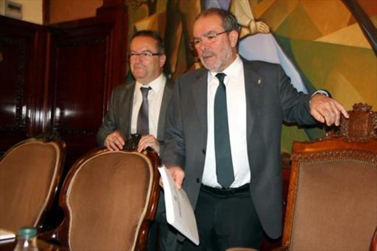 Joan Reñé, presidente de la Diputación de Lleida. Joan Reñé, presidente de la Diputación de Lleida.