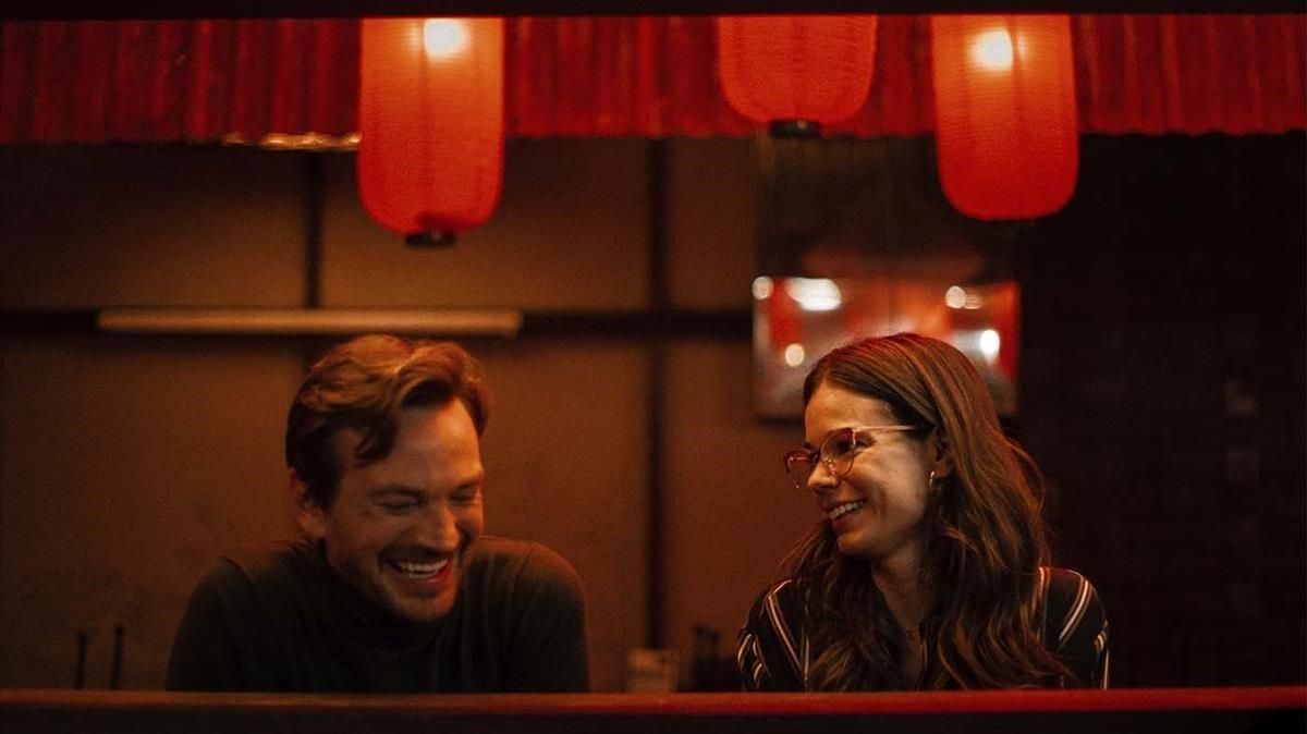 Guillermo Pfening y Laia Costa, en un momento de ’Foodie love’. Guillermo Pfening y Laia Costa, en un momento de ’Foodie love’.