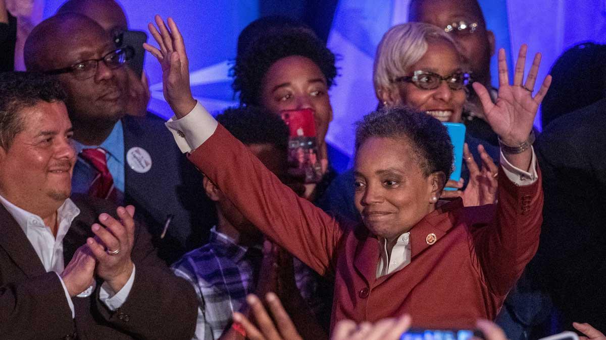 Chicago elige a Lori Lightfoot, su primera alcaldesa afroamericana y lesbiana.