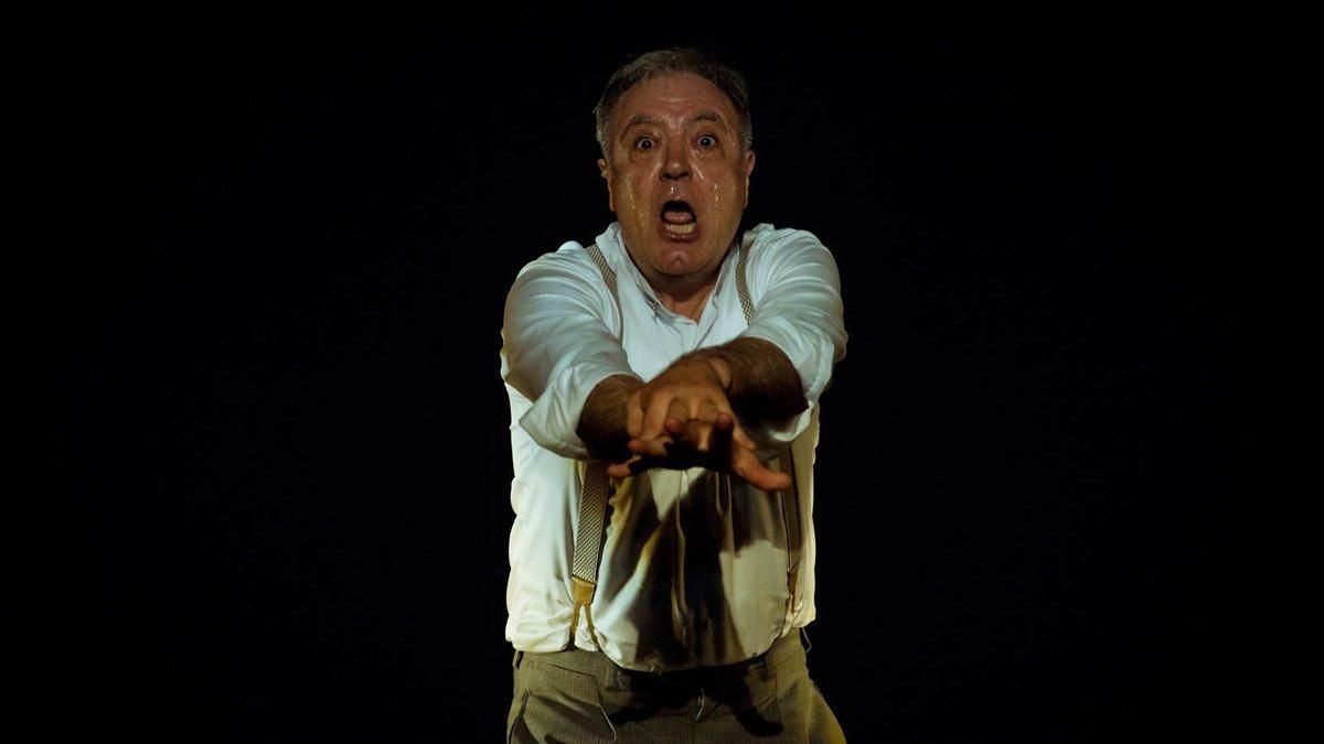 Jordi Bosch, en ’La partida d’escacs’. Jordi Bosch, en ’La partida d’escacs’.