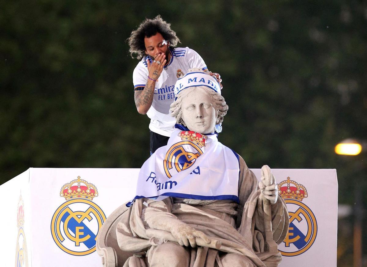 lección llorar gerente El Real Madrid vuelve con la diosa Cibeles para celebrar el título de liga