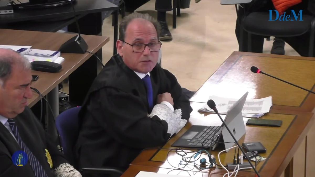 Juicio del caso Cursach | El fiscal Herranz pide perdón entre lágrimas a los acusados.