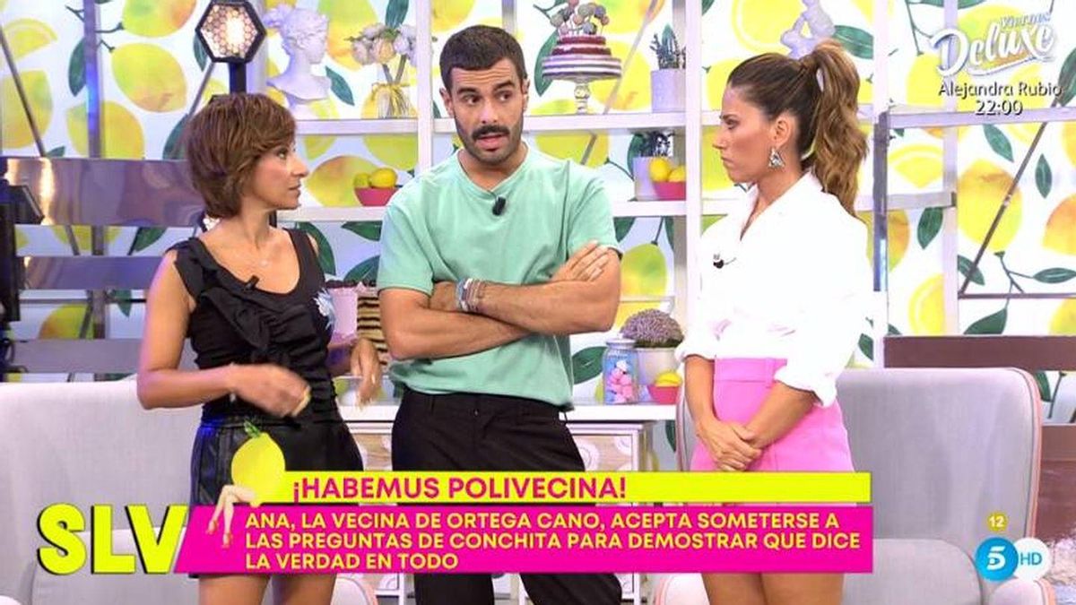 Núria Marín y Adela González apoyan a Germán González tras su bronca con Matamoros en 'Sálvame' Núria Marín y Adela González apoyan a Germán González tras su bronca con Matamoros en 'Sálvame'