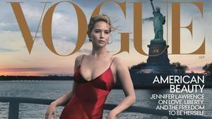 Una de las portadas de ’Vogue’, con Jennifer Lawrence.